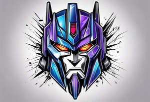 Decepticon Logo tattoo idea