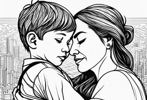 Woman reunited with her son 37 years after his birth and relinquished to adoption tattoo idea