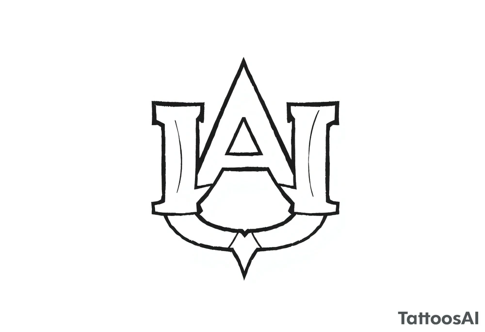 Auburn symbol tattoo idea