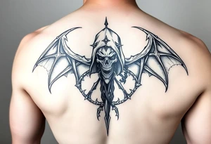 Reaper 666 satan lillith tattoo idea