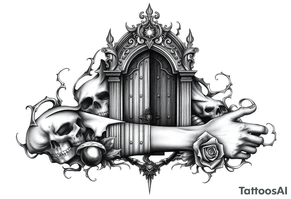 Deaths door, or hells gates tattoo idea