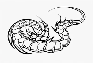 scorpio tattoo idea
