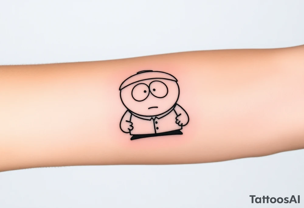 Towelling southpark tattoo idea