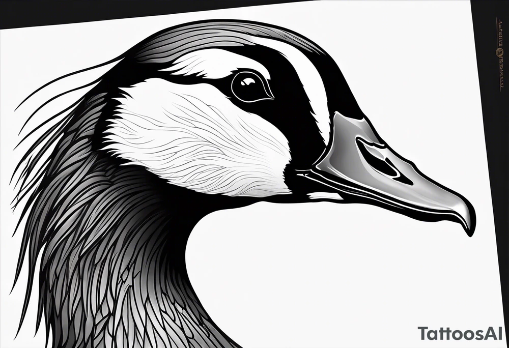 canadian goose furious tattoo idea