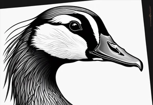 canadian goose furious tattoo idea