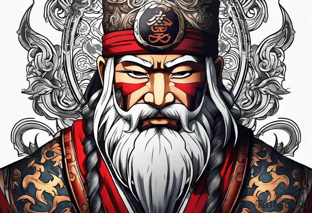 Sage mode jiraiya tattoo idea
