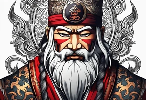 Sage mode jiraiya tattoo idea