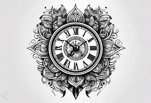 2014, 2016, and 2024 In roman numerals tattoo idea