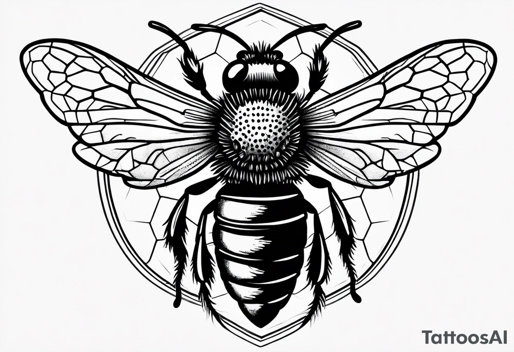 Bee hive tattoo idea