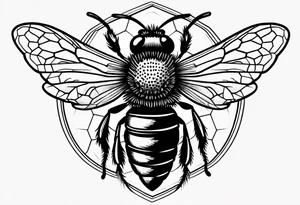 Bee hive tattoo idea