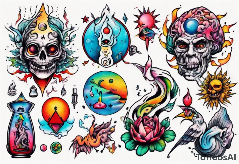 LSD tattoo idea