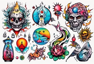 LSD tattoo idea