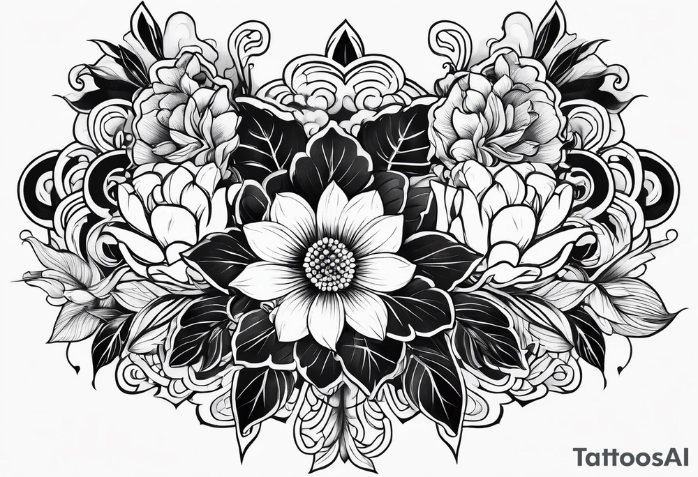 Traditional Vietnamese tattoo idea