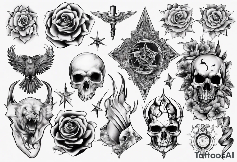 Landkarte für Unterarm tattoo idea