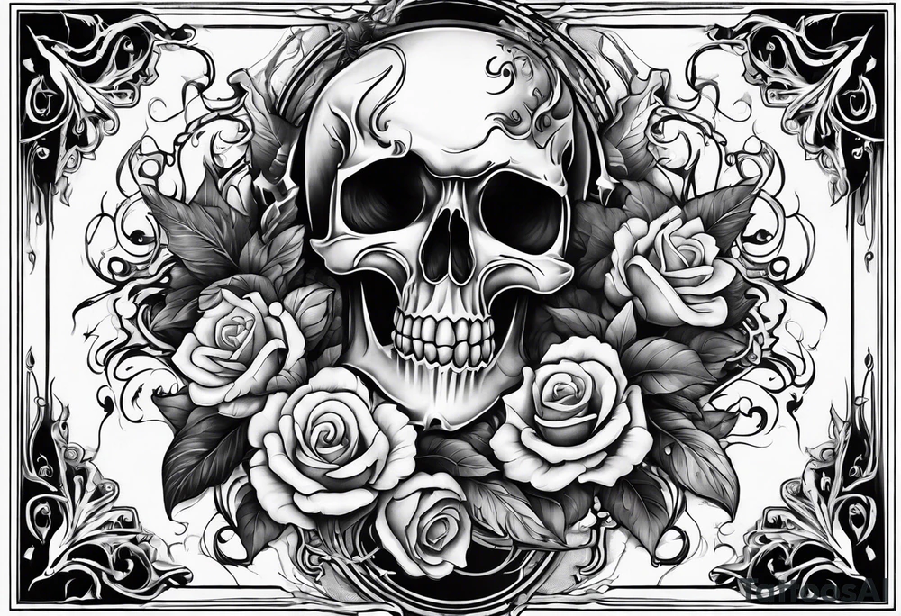 mist death tattoo idea