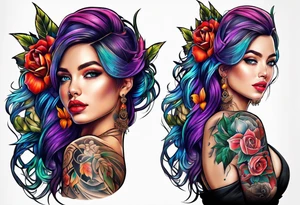 People tattoo idea