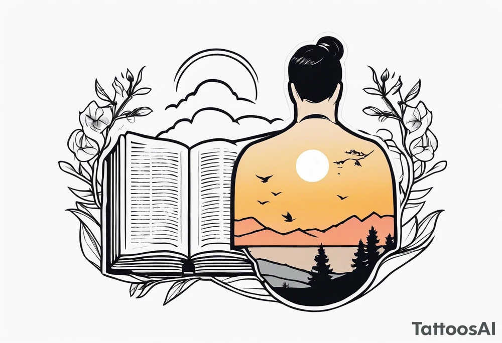 shoulder tattoo bible tattoo idea