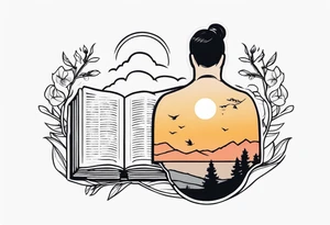 shoulder tattoo bible tattoo idea