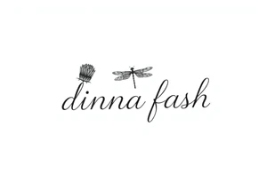minimaliste simple for hand thistle with dragonfly text : dinna fash tattoo idea
