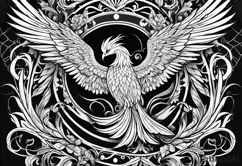 Phoenix tattoo idea