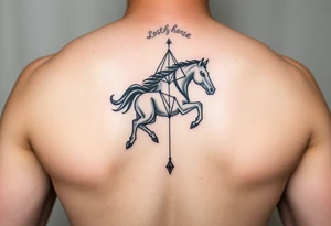 Lost Horse kite rip mum tattoo idea