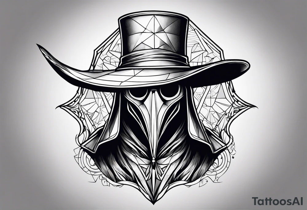 plague doctor tattoo idea