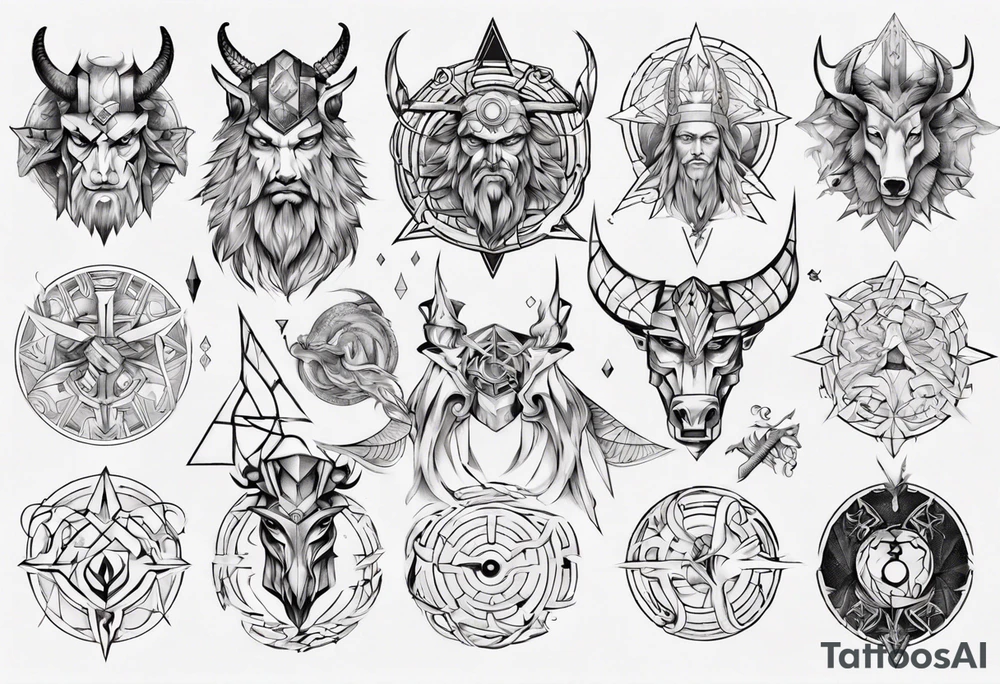 Norse mythology tattoo idea