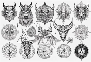Norse mythology tattoo idea