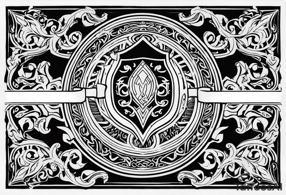 Valhalla shield tattoo idea