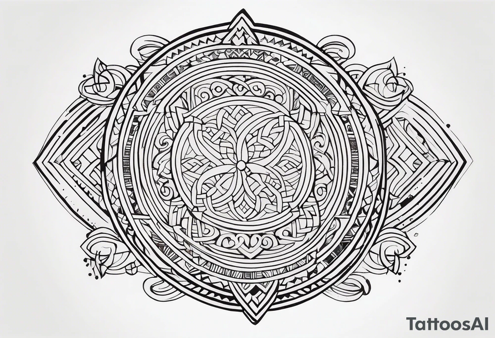 slavic patterns tattoo idea