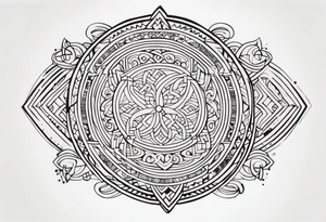slavic patterns tattoo idea