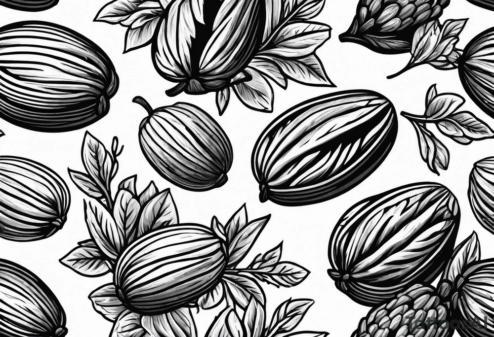 pecans tattoo idea