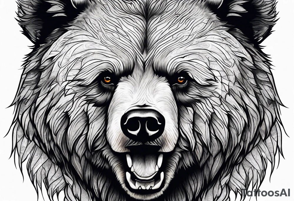 Grizzly tattoo idea