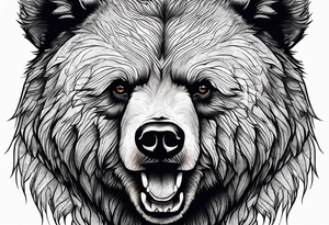 Grizzly tattoo idea