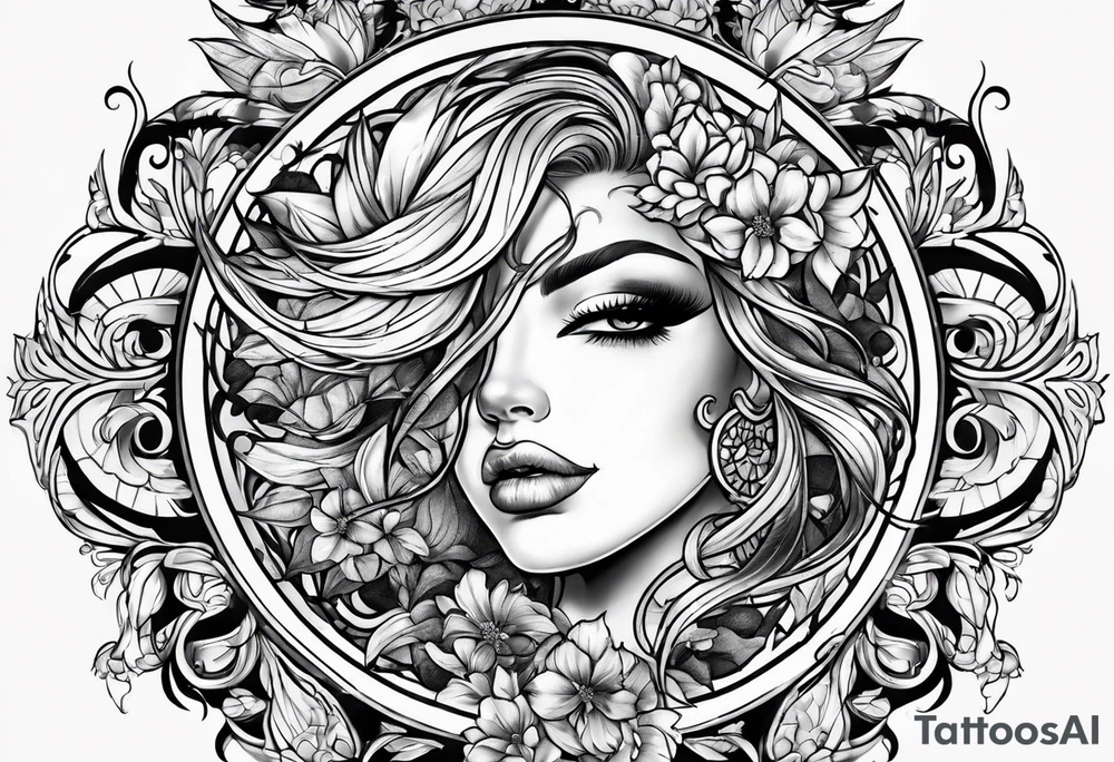 full back tattoo sketch tattoo idea