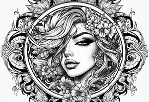 full back tattoo sketch tattoo idea
