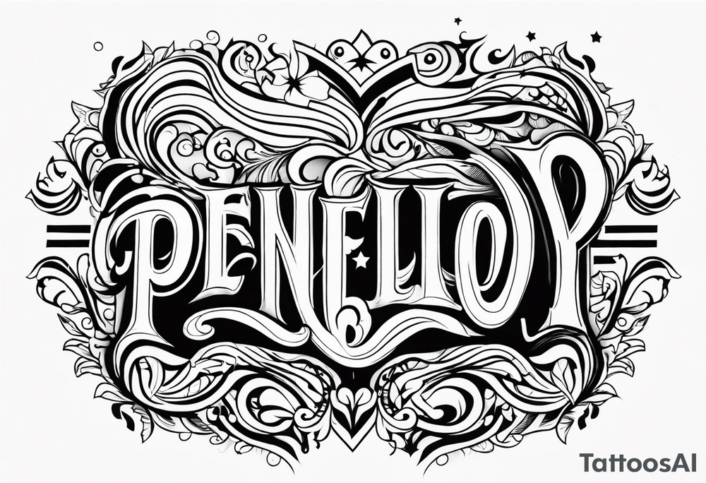 Penellopy e Aghata tattoo idea