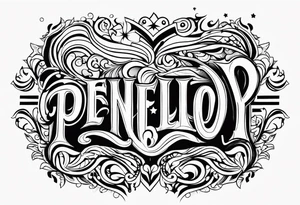 Penellopy e Aghata tattoo idea