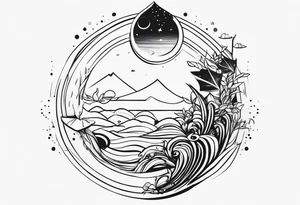 Angelo Magno, Aquário, Duque de Caxias RJ Brasil tattoo idea