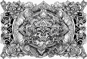 Unbreakable bond, family of five tattoo idea
