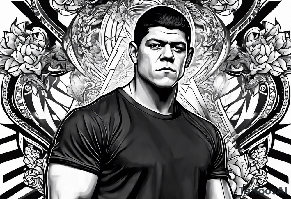 Nick diaz tattoo idea