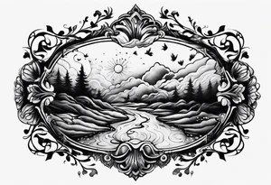 puddle tattoo idea