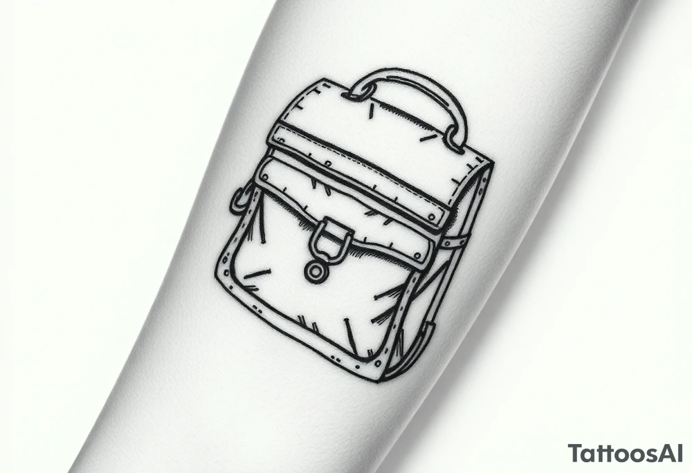 if you want the bag you gotta chase it if not keep lying around then you’ll become a bum tattoo idea