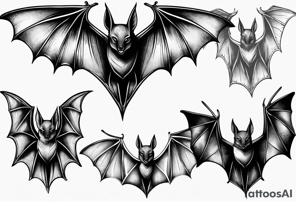 Bats tattoo idea