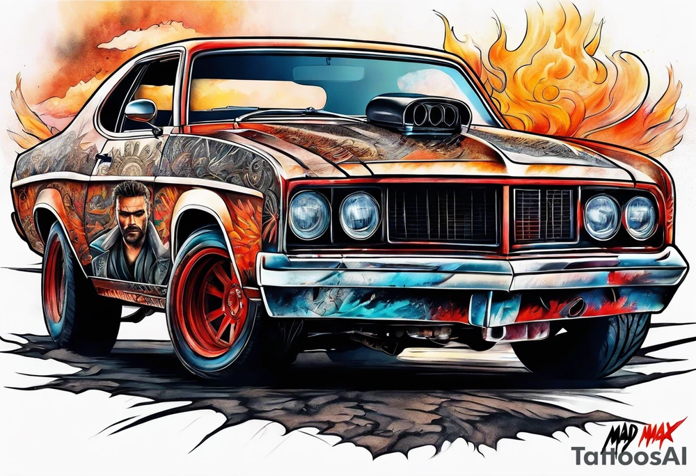 Mad max tattoo idea