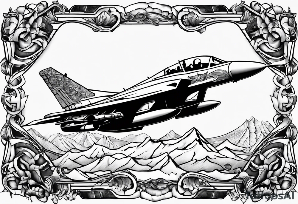 air strike tattoo idea