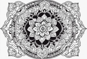 mandala tattoo idea