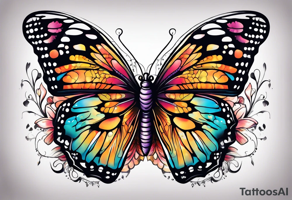 butterfly tattoo idea