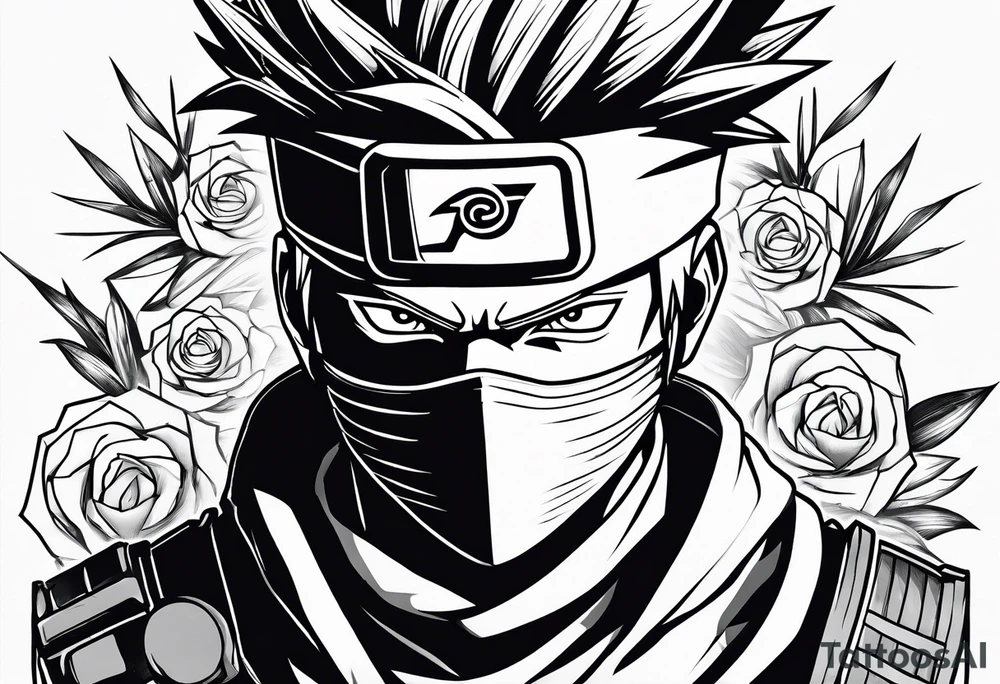 kakashi tattoo idea