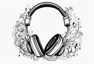 music tattoo idea